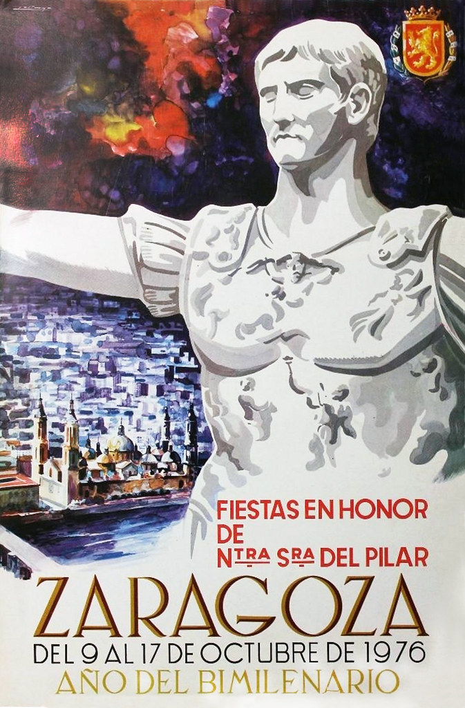 Fiesta patronales en honor de Nuestra Señora del Pilar 1976 Zaragoza